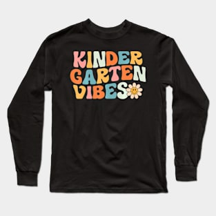 Kergarten Crew  First Day of School Long Sleeve T-Shirt